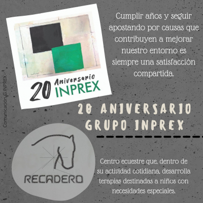 G.INPREX apoyo a Recadero, centro ecuestre